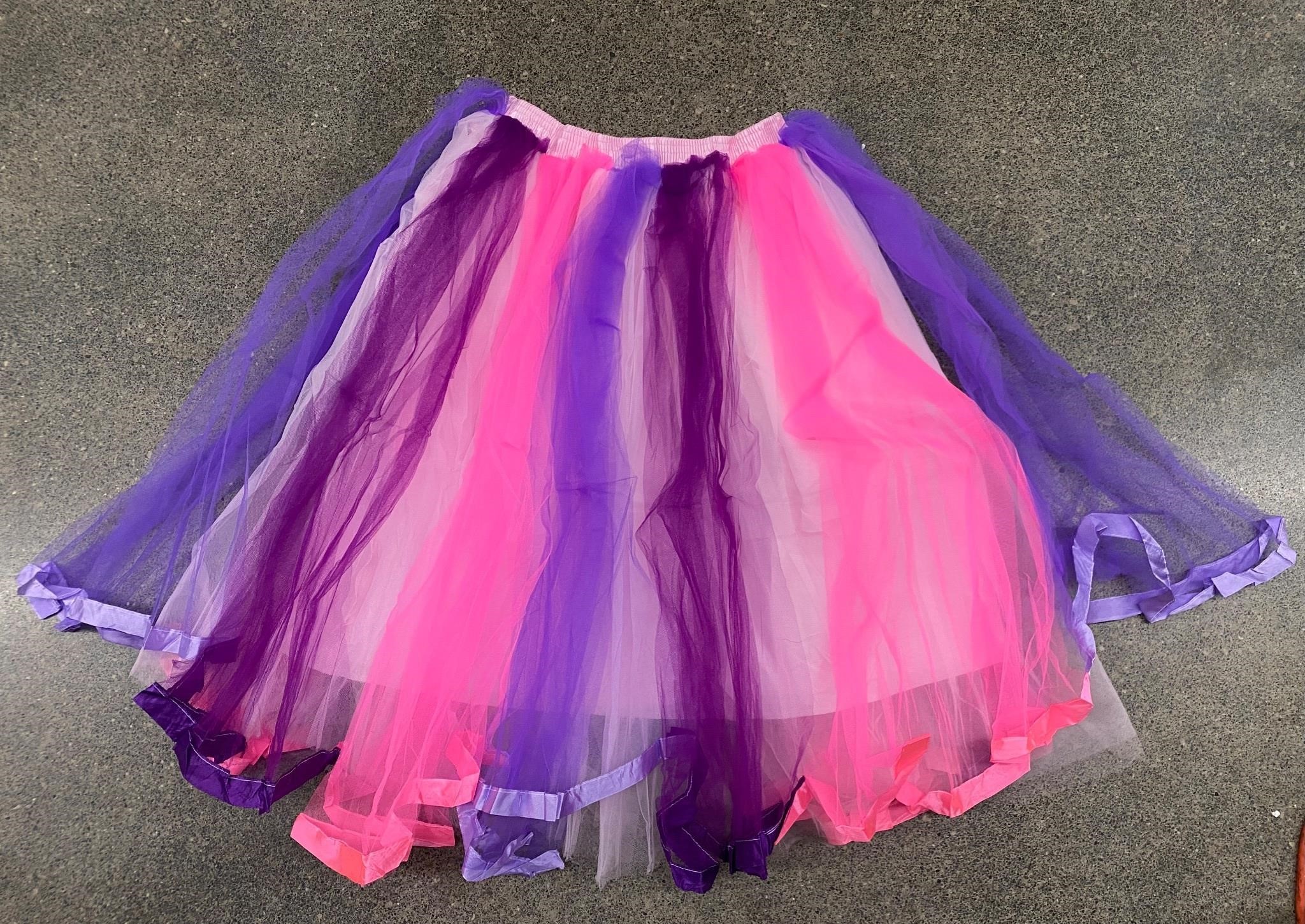 Pink Purple tulle skirt