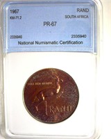 1967 Rand NNC PR67 South Africa