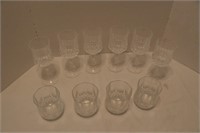 Cristal Darques glasses, stem ware, etc