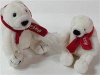 2 Coca Cola Polar Bears