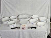 Group Corning Ware Dishes