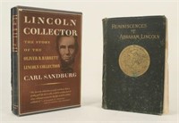 Two Abraham Lincoln Books, Sandburg & Rice