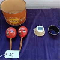 Maracas, Tin, Tom Dorsey Plunger