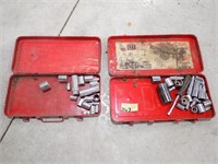 (2) Metals Boxes with Misc Sockets