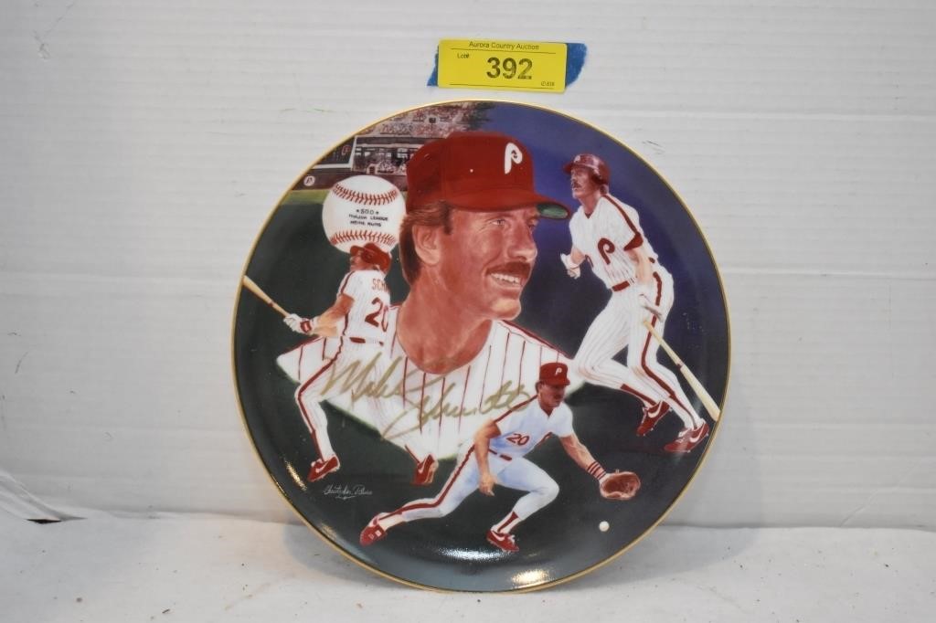 Mike Schmidt Limited Edition Gold Autograph