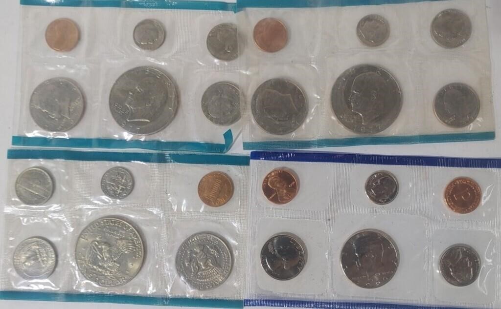 Three US Coin Sets From 1977 & 2000