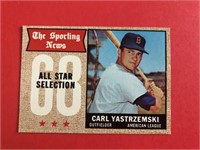 1968 Topps Carl Yastrzemski All-Star Card HOF 'er