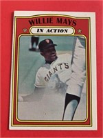 1972 Topps Willie Mays Card #50 HOF 'er