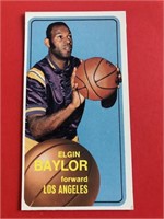 1970 Topps Elgin Baylor Lakers HOF 'er