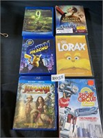 Feel Good Movies - DVDs & Blu Ray Pikachu, Lorax &