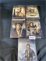 Lord of the Rings & Hobbit DVDs