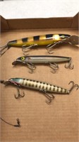 3 Cisco Kid Fishing Musky lure lot