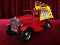 Coca-Cola Delivery Truck w/ 10 Glass Bottles
