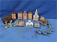 Miniature Houses-Several Abbey Press
