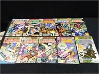 Marvel Comic Books - 10 count; 1 - 35¢ cover