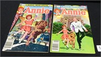 "Annie Comic Books - 2; Marvel Movie Special