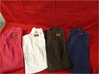 (4)Wrangler jeans size 7