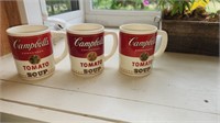 3 Campbell's cups