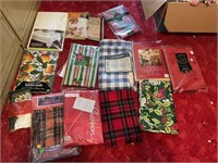 LOT OF VARIOUS TABLECLOTHS
