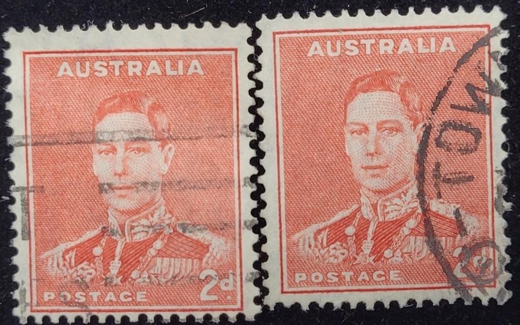 Australia 1942 King George VI  2 1/2 (2)