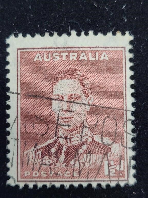 1938-42 Australia Red King George Vi