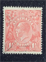 Australia 1 1/5d  King George V