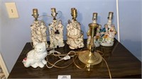 Victorian Themed Dresser Lamps & More