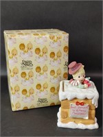 Precious Moments Chimney Trinket Box