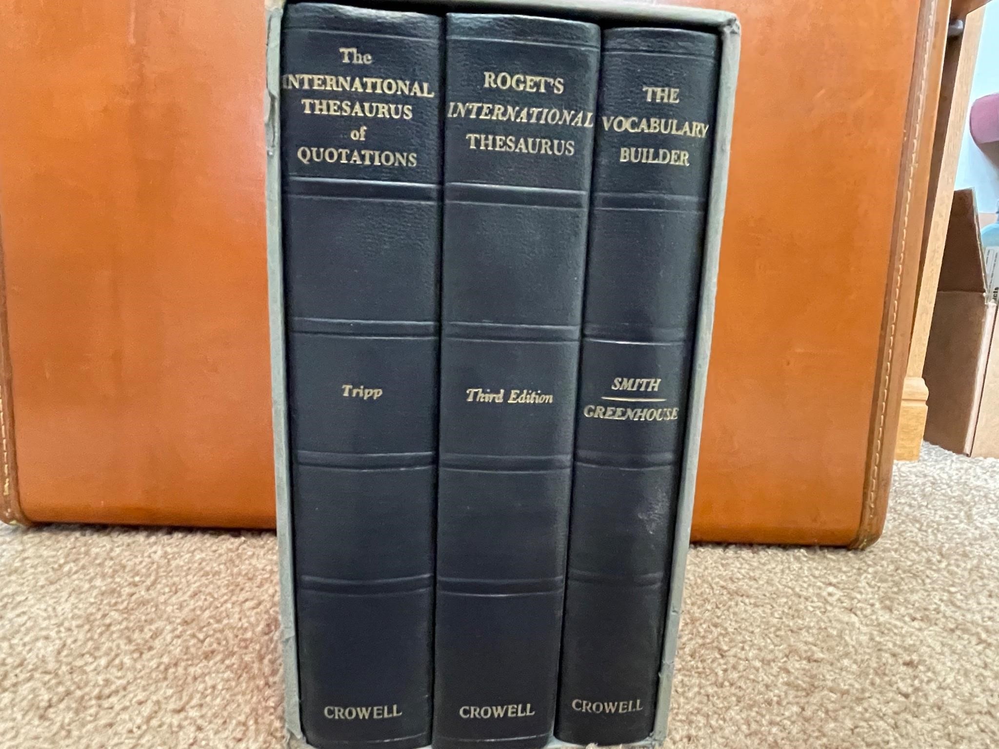 Encyclopedia & Crowell 3 book box set