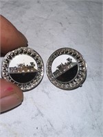 Vintage railroad cufflinks