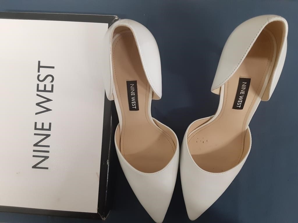 NINE WEST LADIES  HEELS SZ 7 1/2