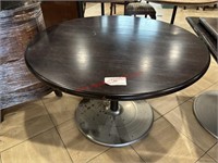 (2) GOOD WOOD 60" ROUND TABLES
