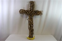 Vintage Handmade Driftwood Cross
