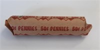 Roll of Lincoln Wheat Cent Pennies