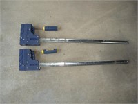 2 Irwin 24 inch Bar Clamps