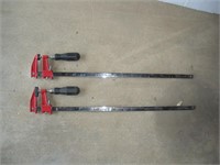 2 Jet 24 inch Bar Clamps