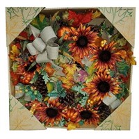 30-inch Fall Harvest Artificial Wreath $66