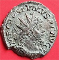 IOVI Postumus AD268 Ancient Roman coin