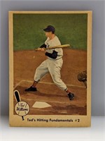 1959 Fleer Ted Williams Hitting Fundamentals #72