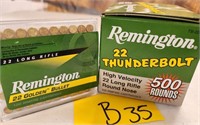 284 - 2 BOXES REMINGTON AMMUNITION (B35)