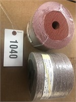 2- 50 packs, fiber disc, 50 grit, 125x22, 5x7/8