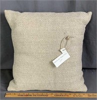 18x18" Grain de Cafe Natural Pillow