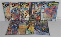 12 Assorted Superman Comics