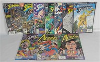 11 Superman Comics - Adventures, Action