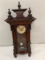 Vintage German Walnut Regular Clock