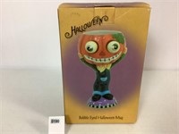 BOBBLE EYED HALLOWEEN MUG - 9" TALL - NIB