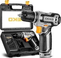 DEKOPRO Cordless Drill 12V Power Drill Set with