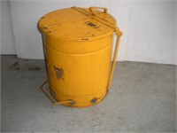Steel Waste/Rag Can 20 inch Tall