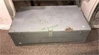 Heavy duty metal box with handles on each and and