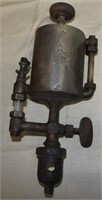 Early brass lubricator, "THE BESSEMER GAS
